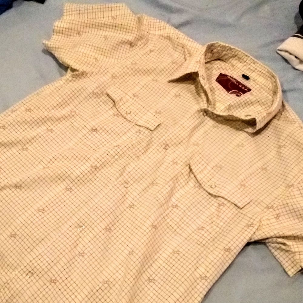 Mens XL O'Neill pearl snap